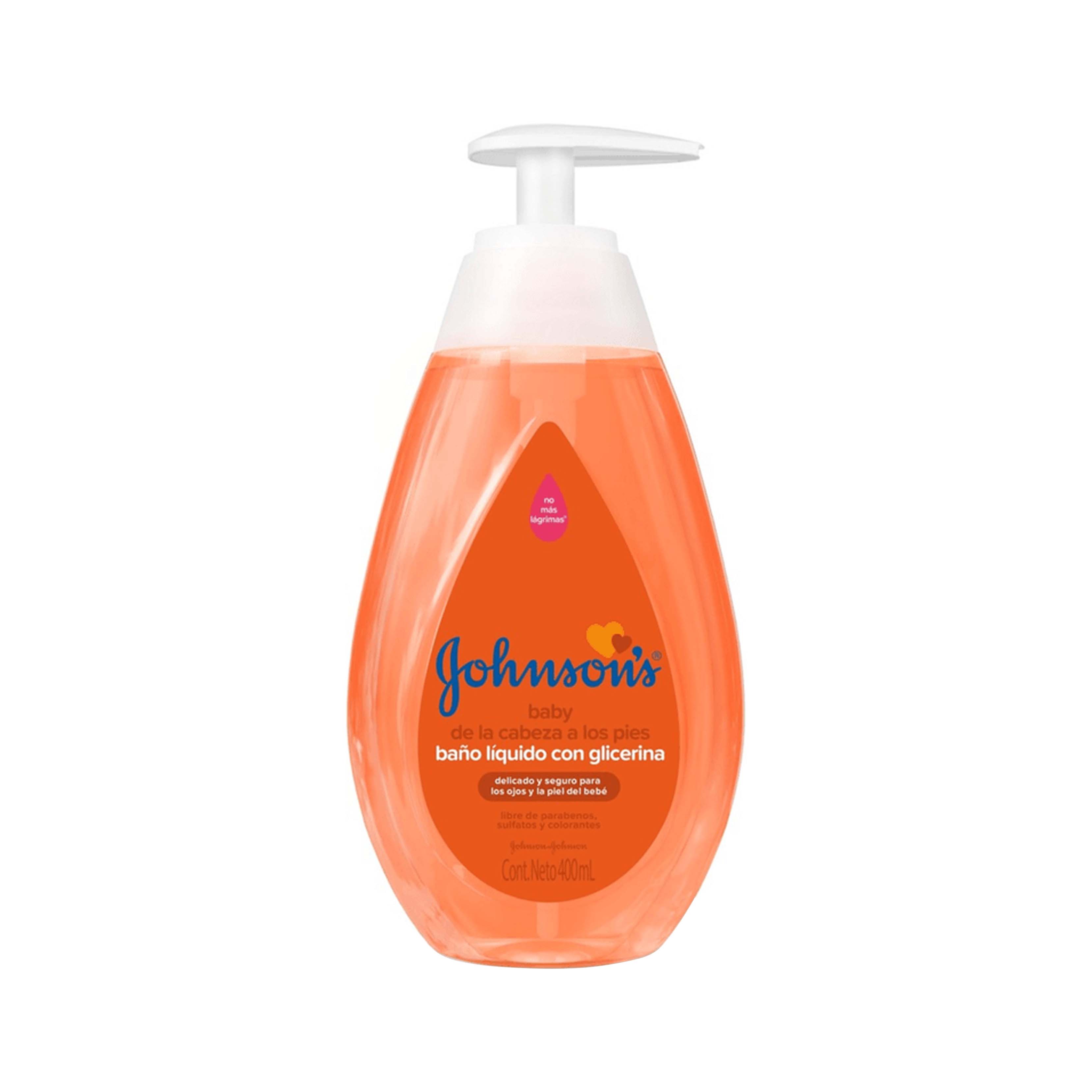 Johnsons Baño Líquido Bebé Cabeza A Pies