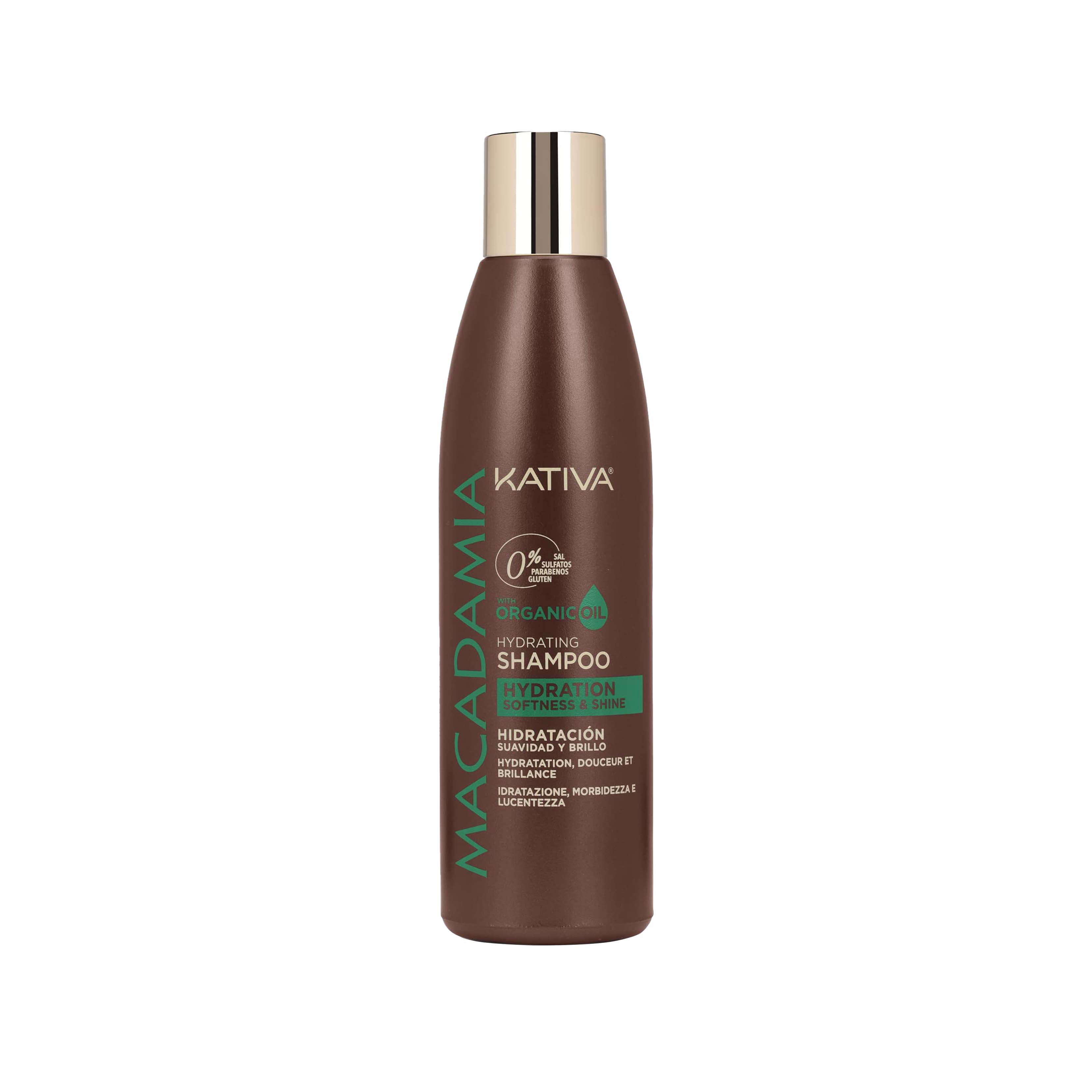 Kativa Macadamia Shampoo Hydration Por 250 mL