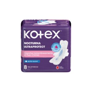 Kotex Nocturna Protección Por 8 Toallas