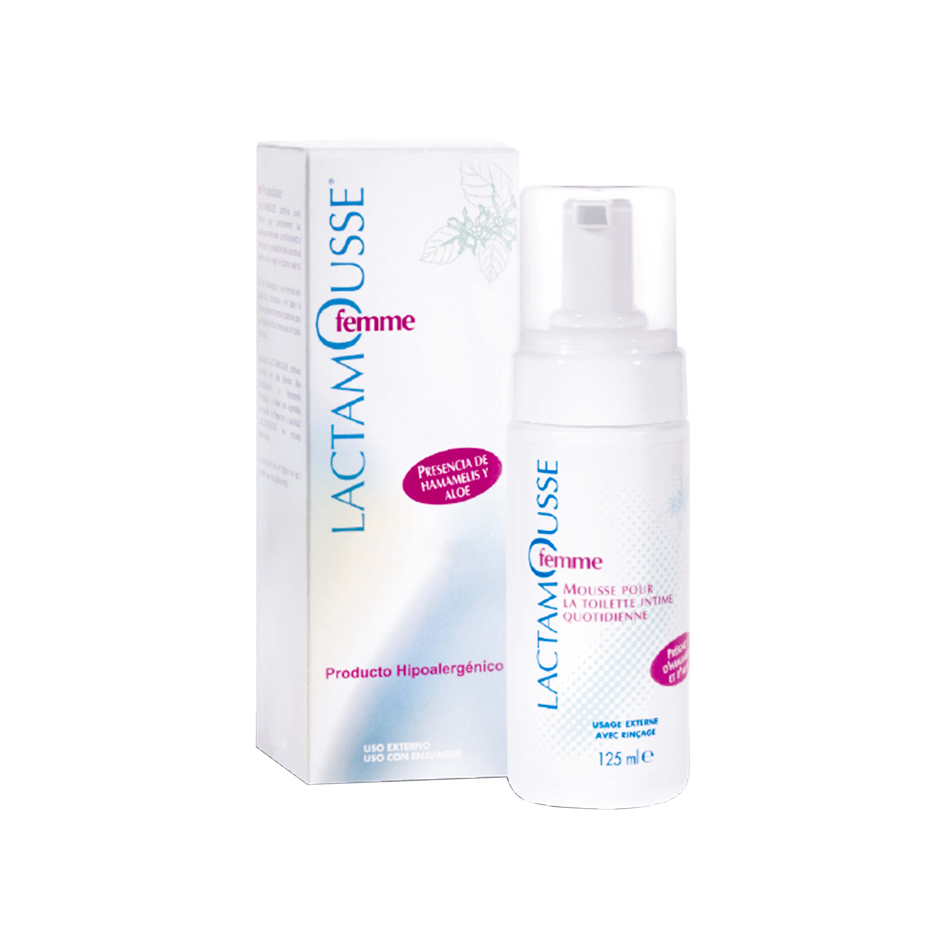 Lactamousse Espuma Para Higiene Íntima Por 125 mL