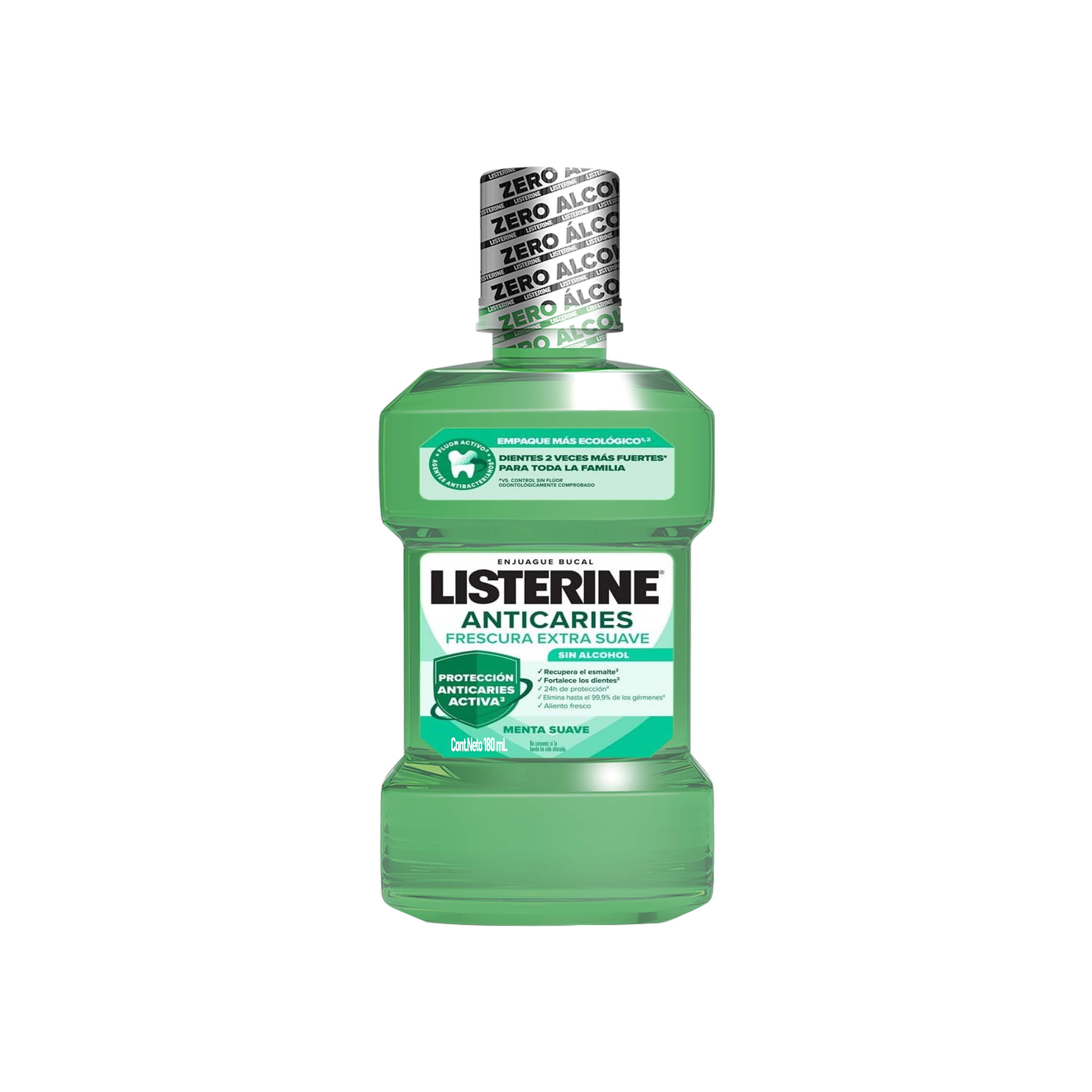 Listerine Anticaries Sin Alcohol