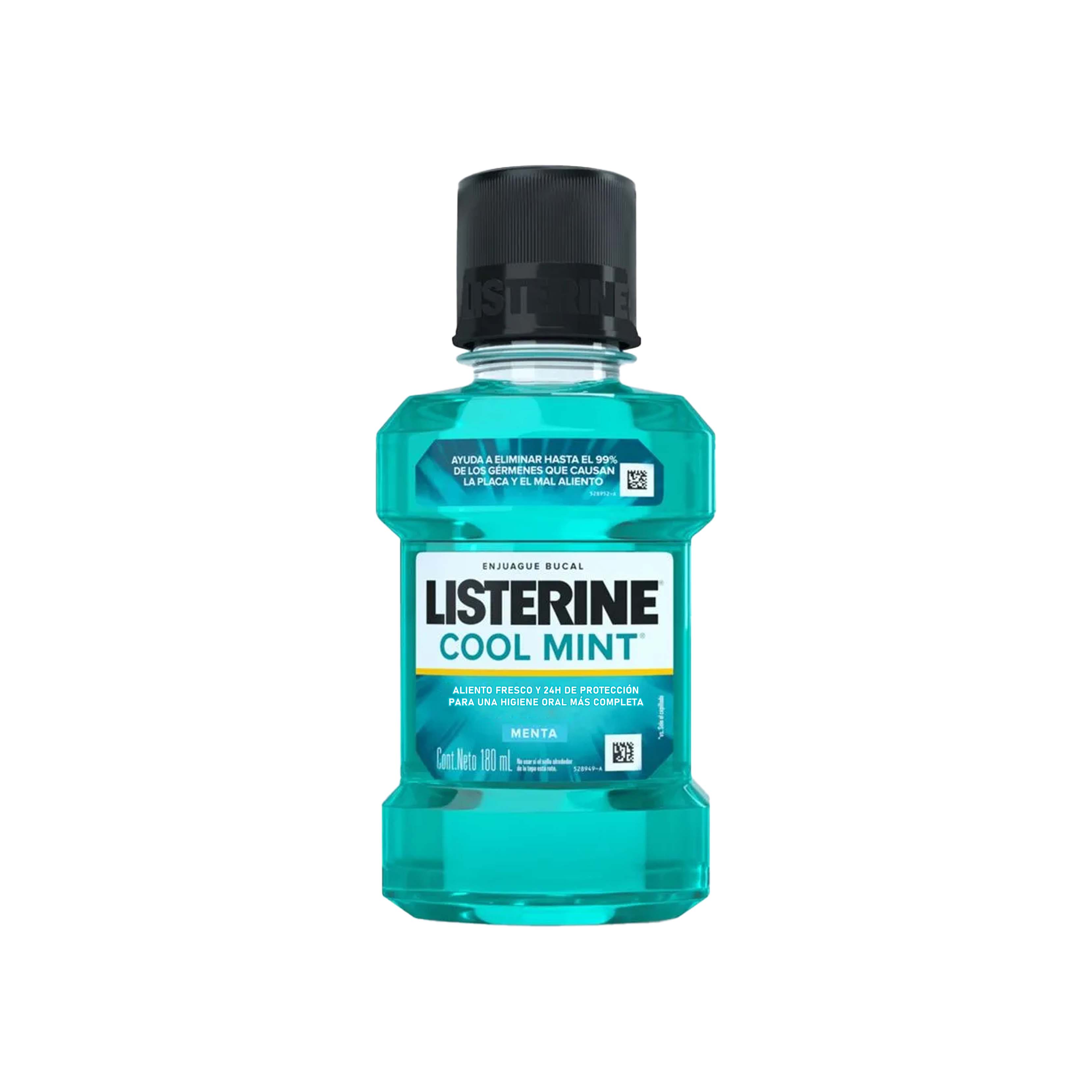 Listerine Cool Mint Frescura Suave Sin Alcohol
