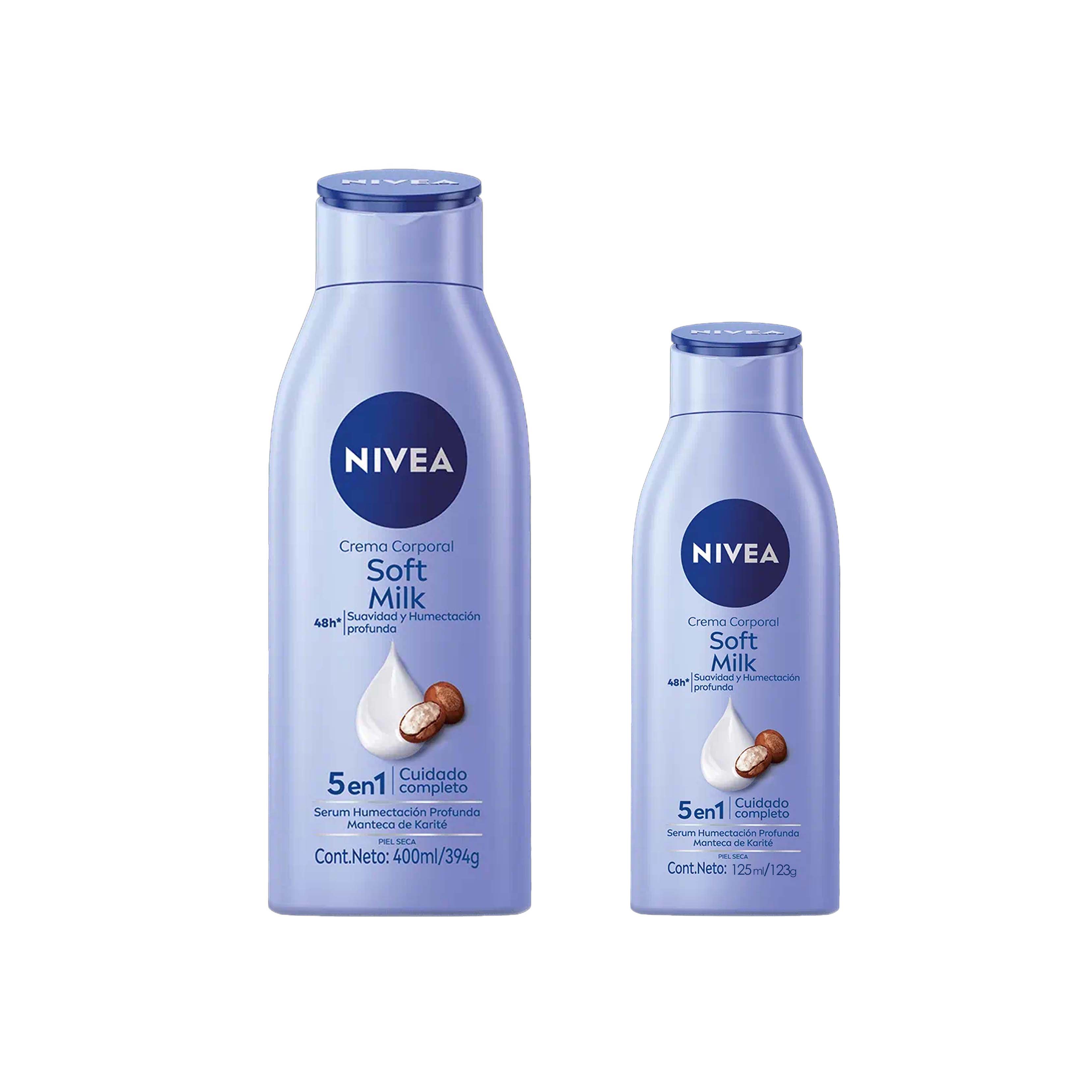 Nivea Crema Corporal Soft Milk Por 48H