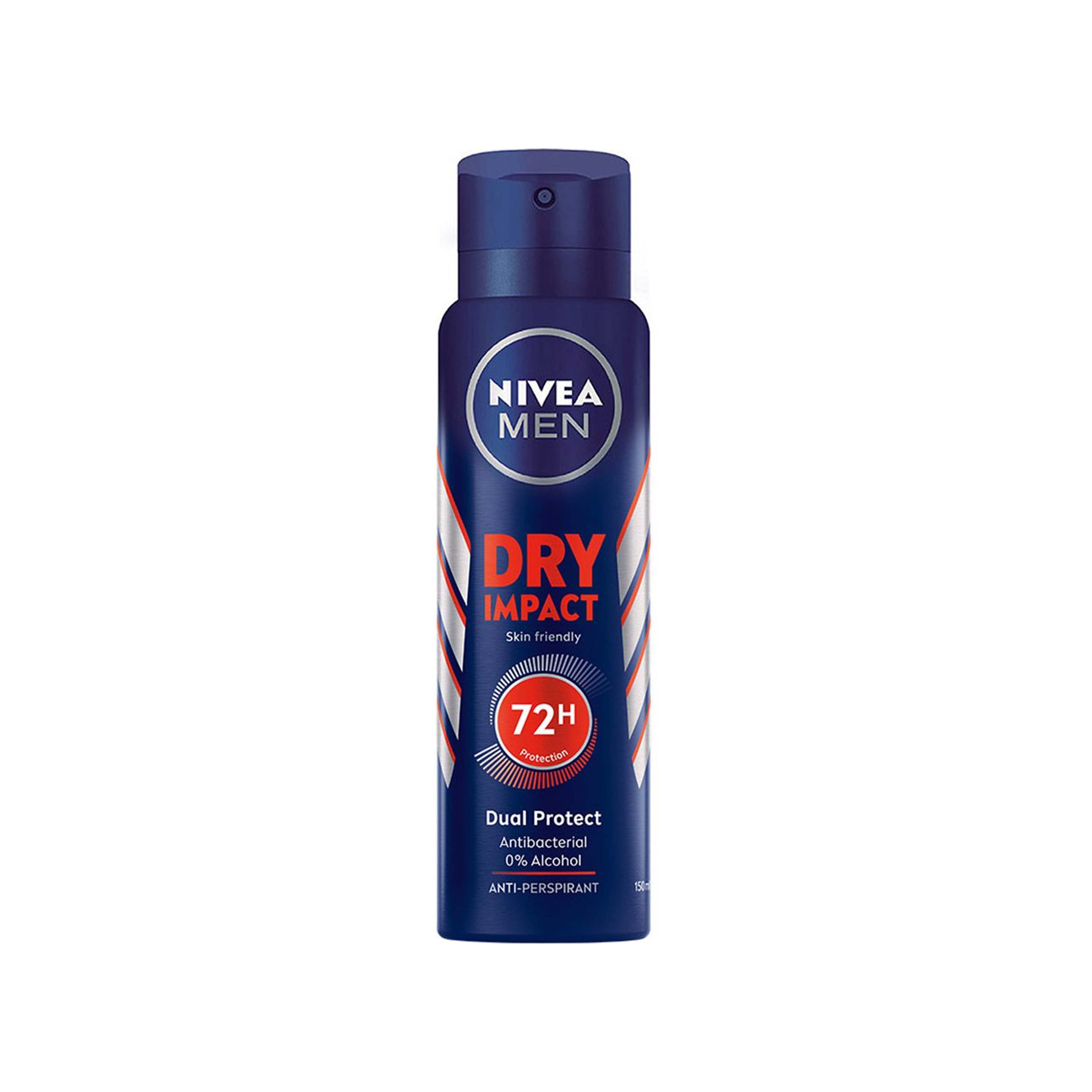 Nivea Men Antitranspirante Active Dry Impact Por 150 mL
