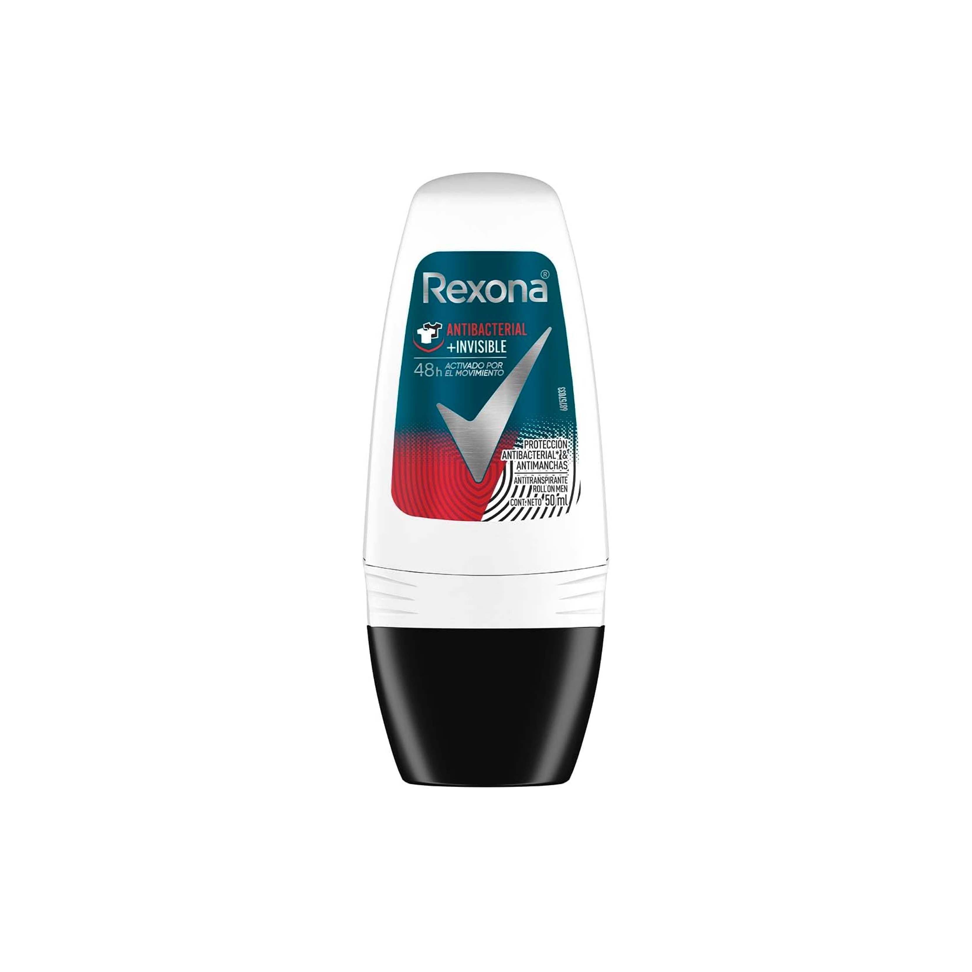 Rexona Antibacterial+Invisible Por 50 mL