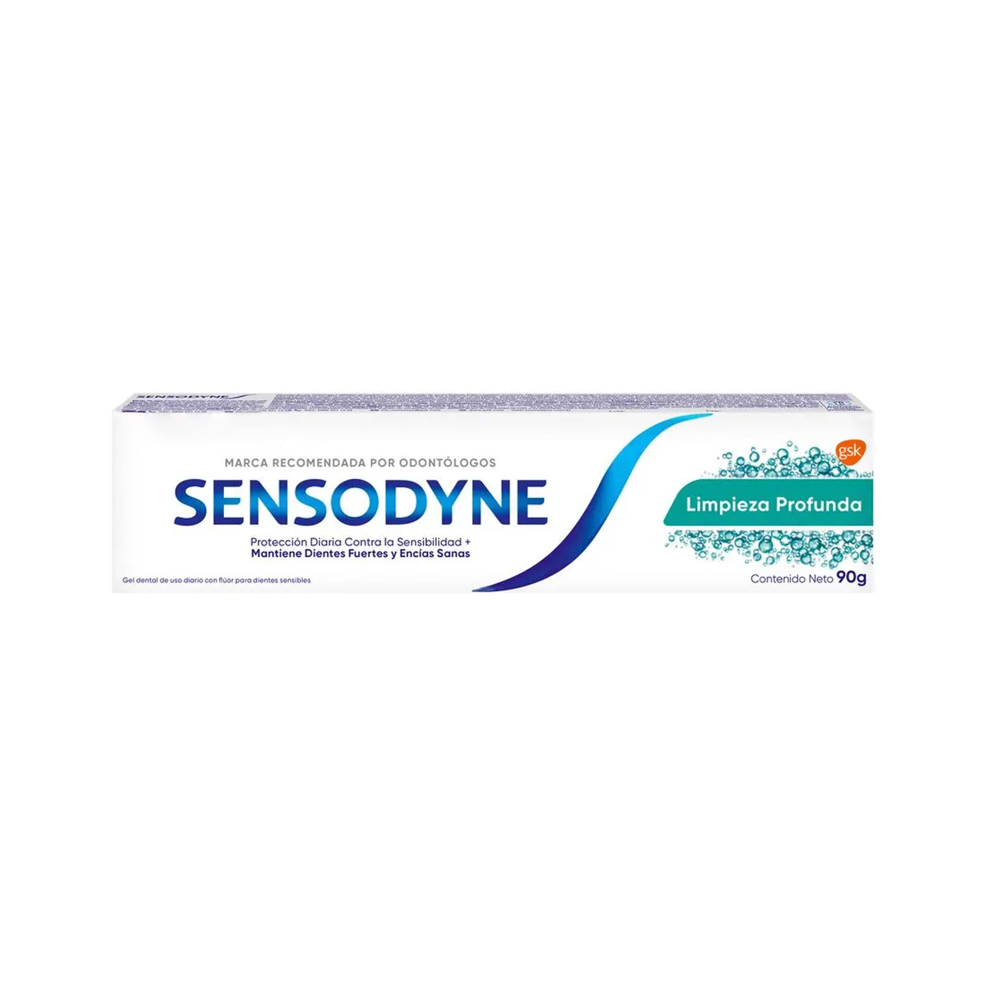 Sensodyne Limpieza Porfunda Por 90 Gr