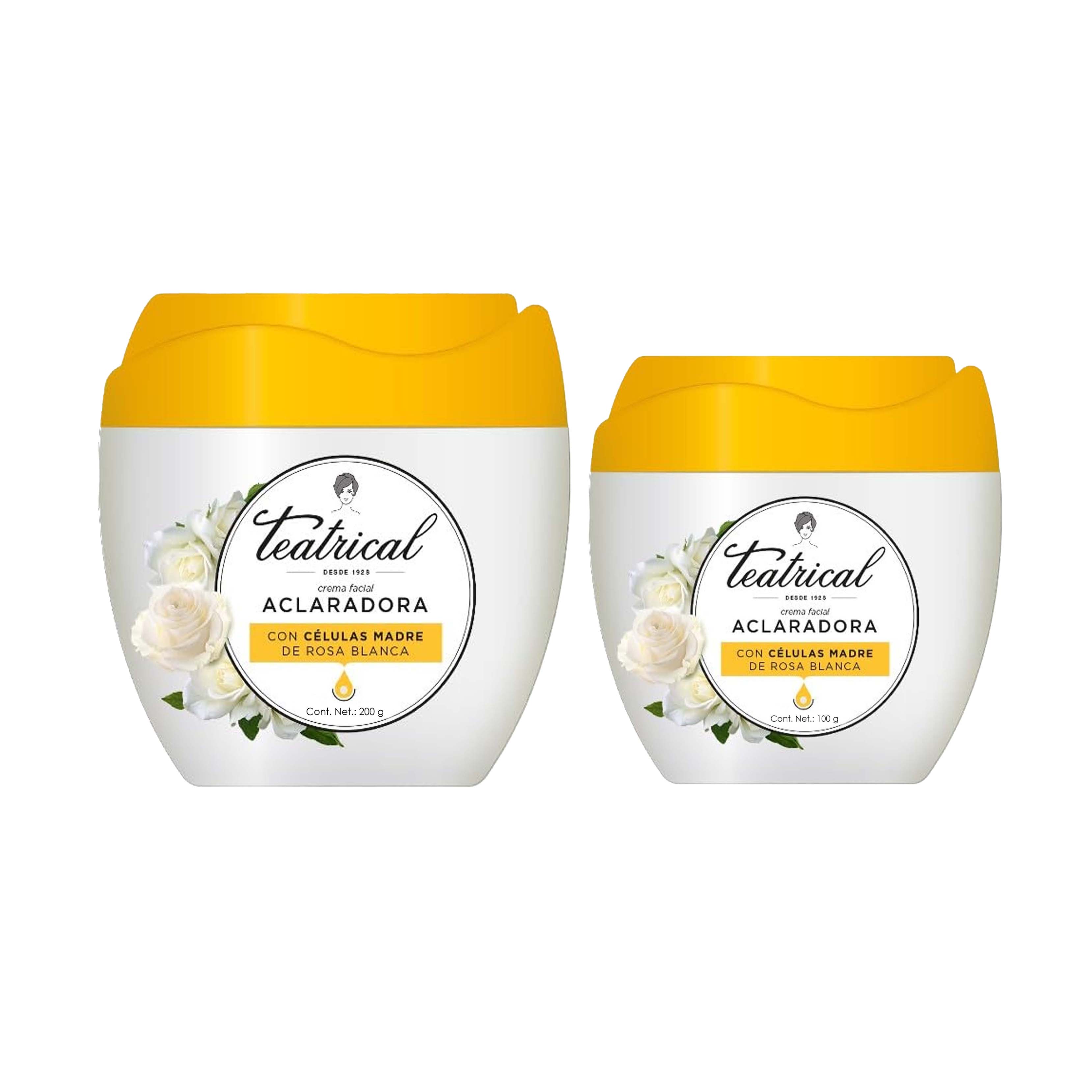 Teatrical Crema Facial Aclaradora Con Célula Madre