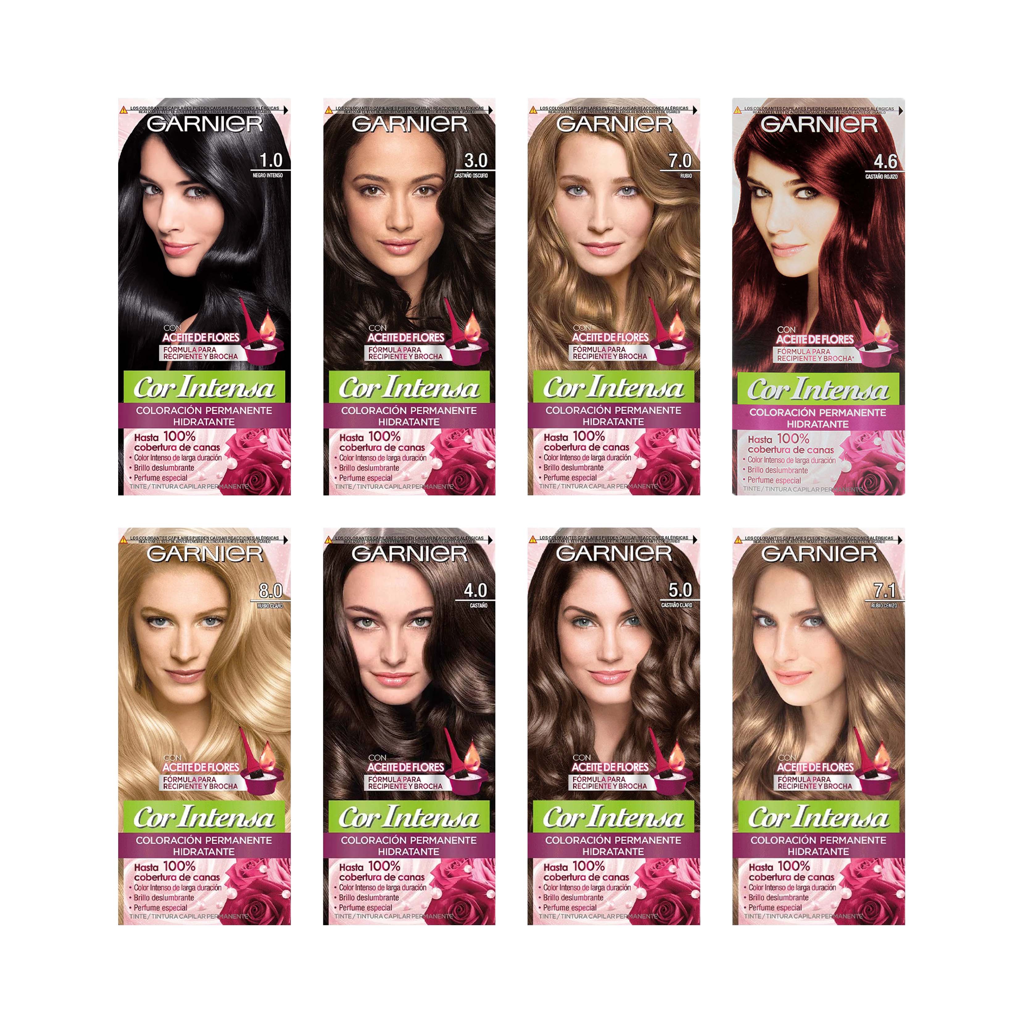 Garnier Tinte Nutrisse Cor Intensa Coloración Permanente